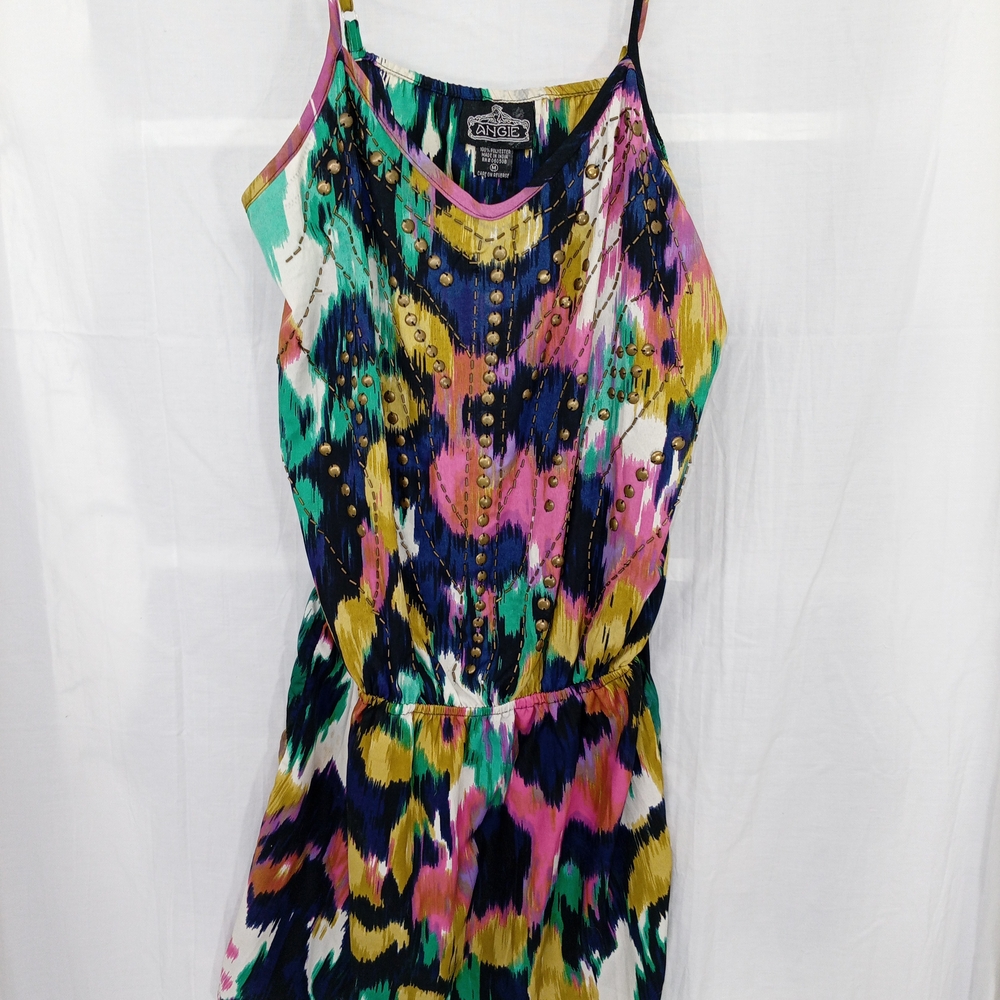Angie Multicolor Strappy Jumpsuit